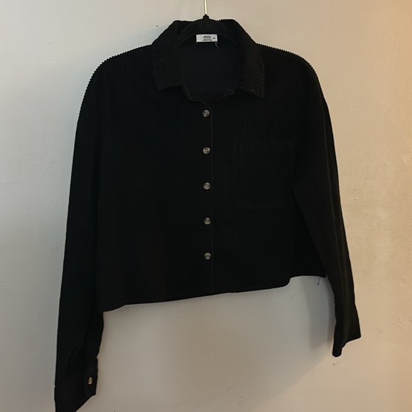 NWOT ARDENE CORDUROY CROP JACKET - Picture 9 of 15